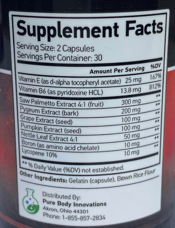 Gorilla Flow supplement facts Gorilla Flow supplement facts