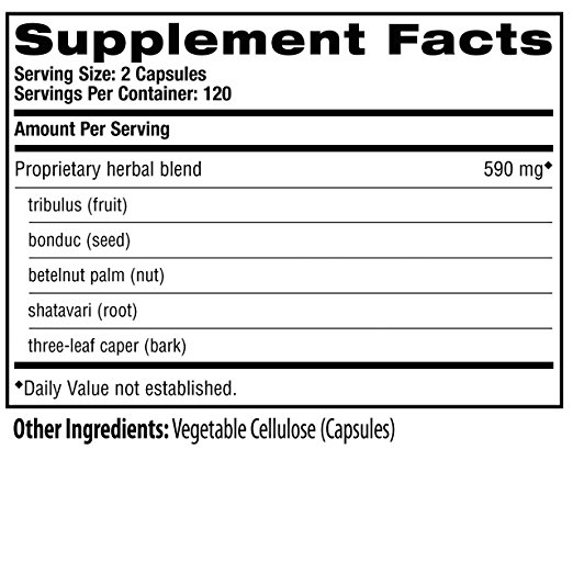 Prostacare supplement facts