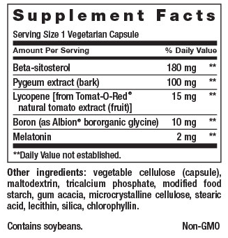 Mike Ditkas Prostate PM supplement facts Mike Ditkas Prostate PM supplement facts