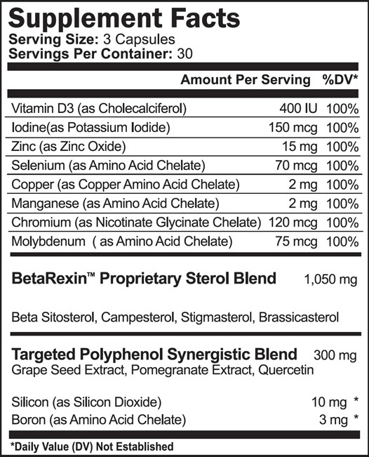 prostagenix ingredients