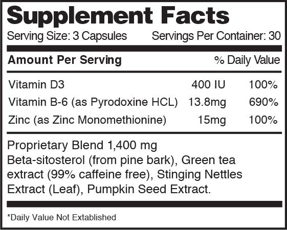 Vasotrexx supplement facts Vasotrexx supplement facts