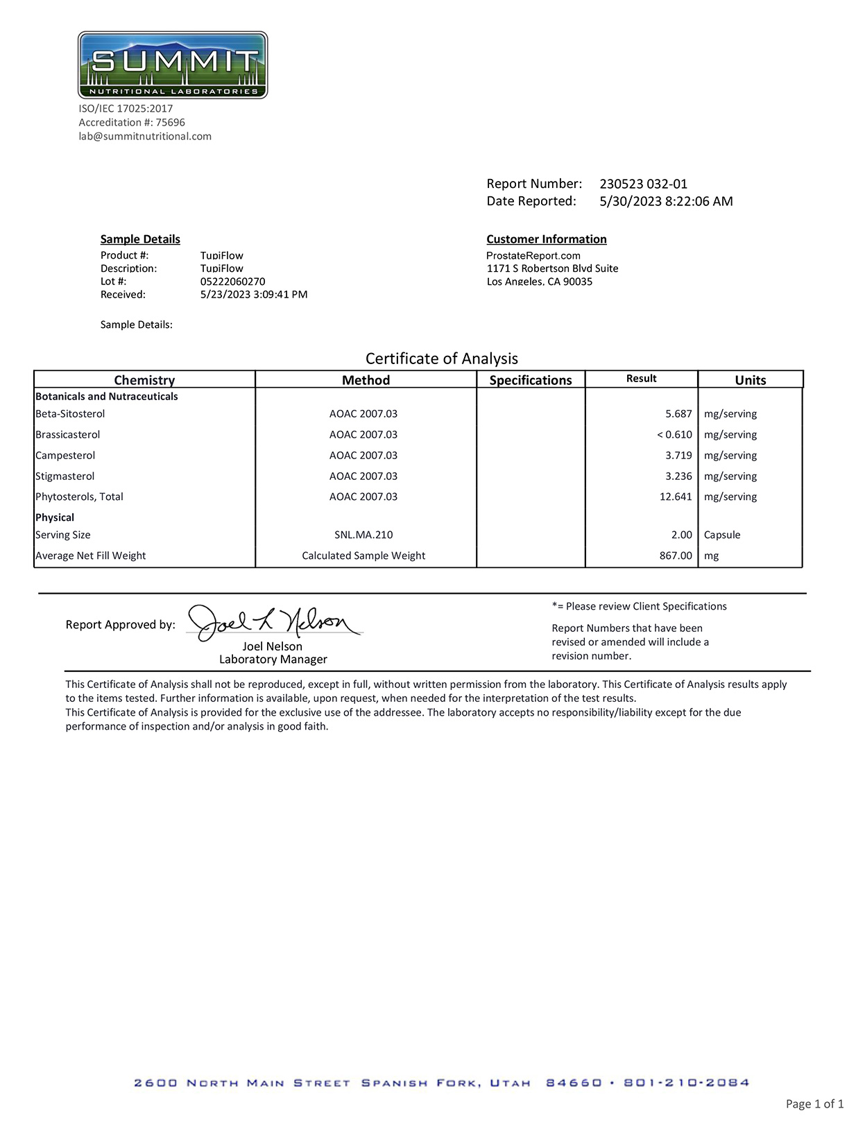 TupiFlow lab report 