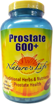 Prostate 600+ - Nature’s Life