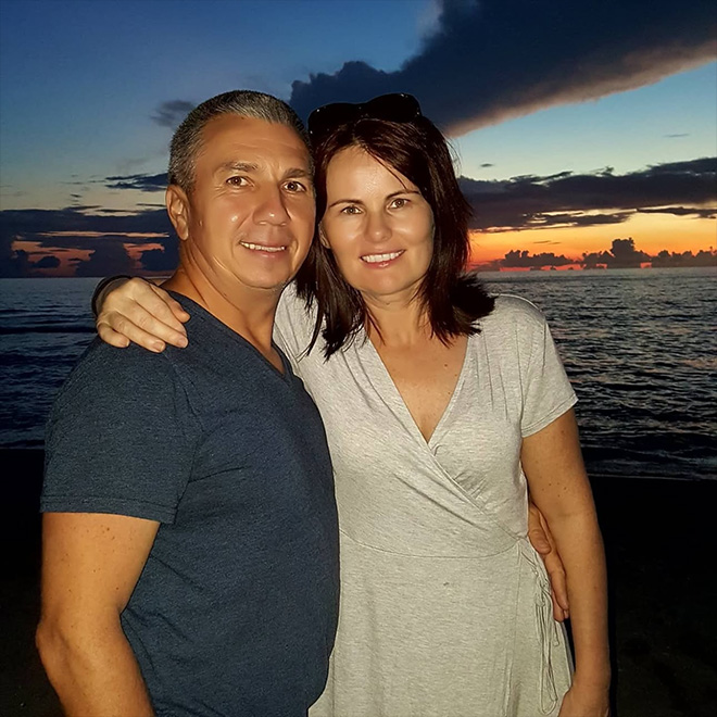 Martin and Dina Hutiu on instagram