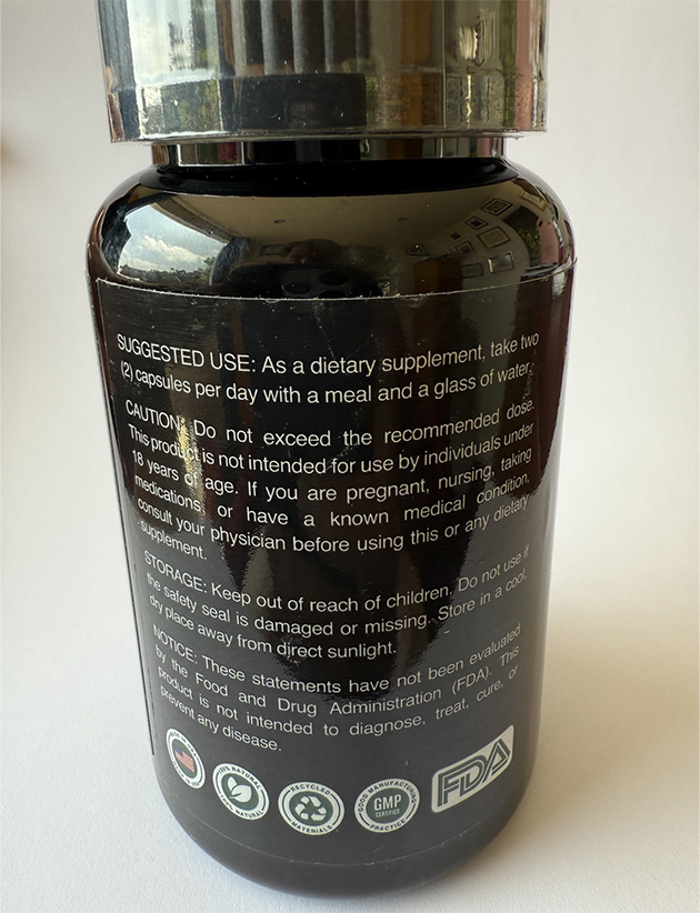 Uromend Men bottle back