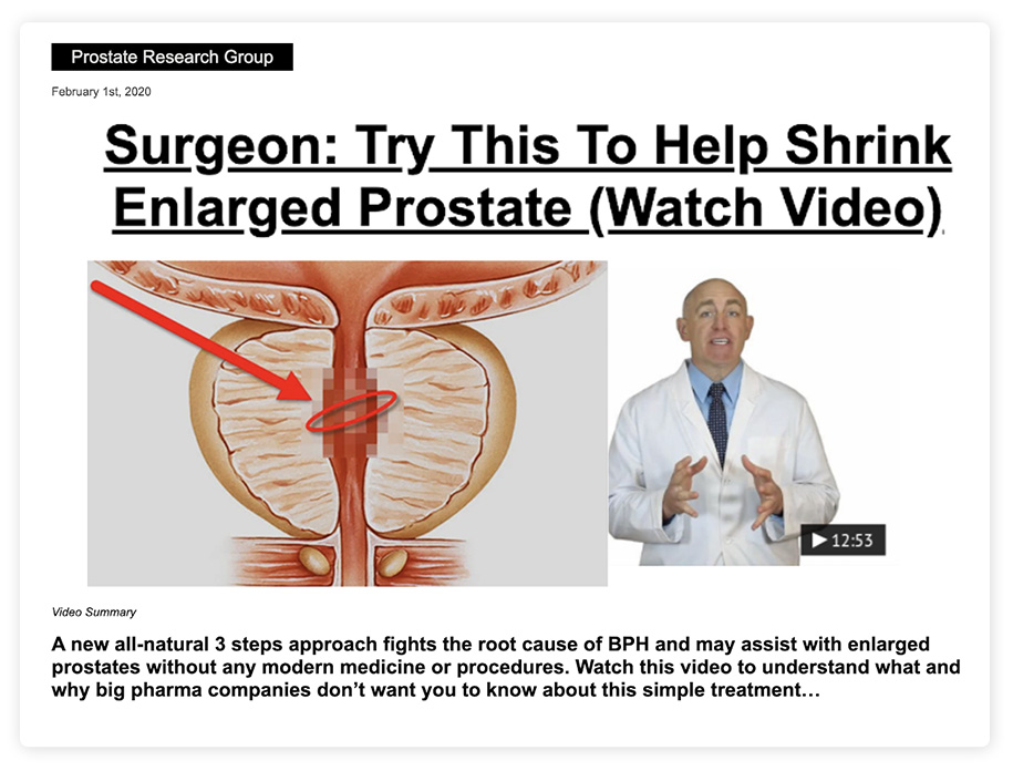 fake Fiverr actor pretending to be surgeon in video
