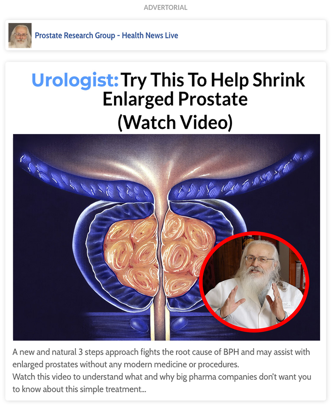 fake urologist video