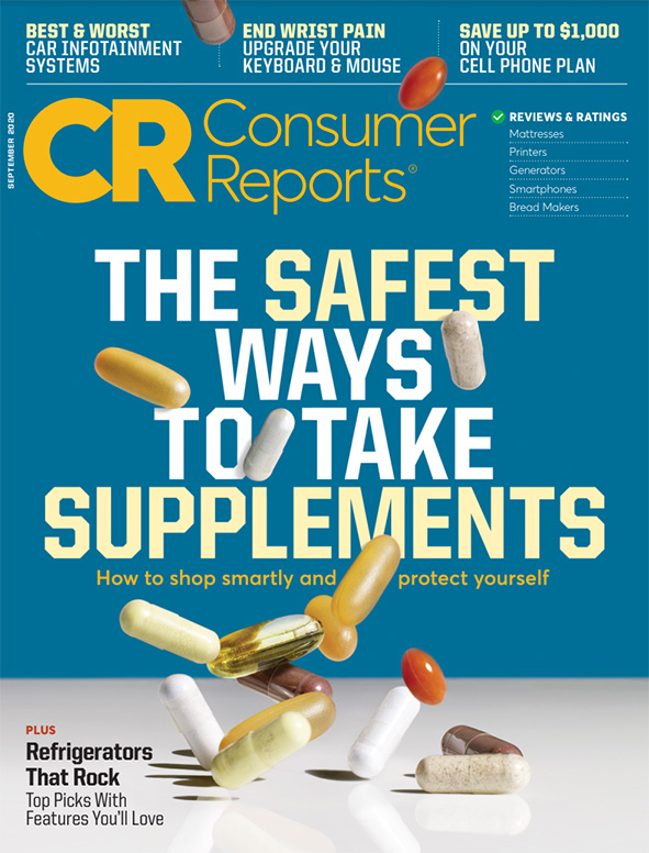 Consumer Reports Magazine - cover