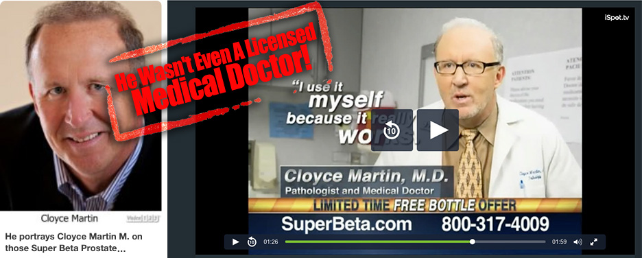 fake doctor - Cloyce Martin